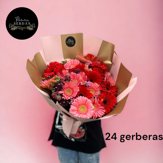 Ramo de 24 gerberas