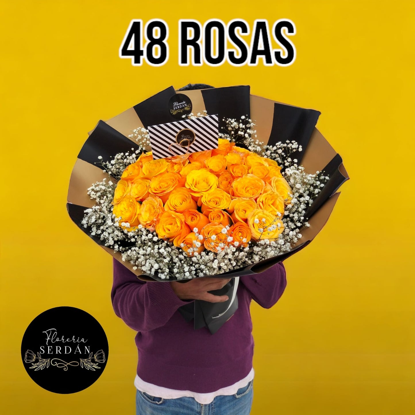 Ramo de 48 rosas