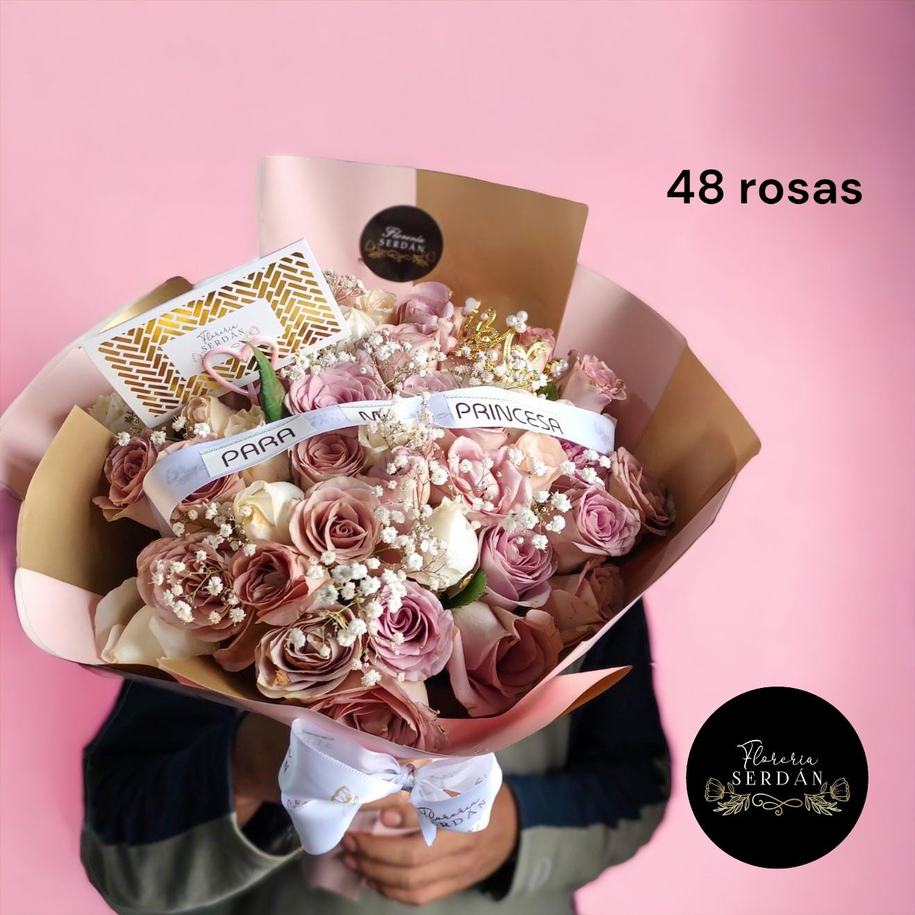 Ramo de 48 rosas