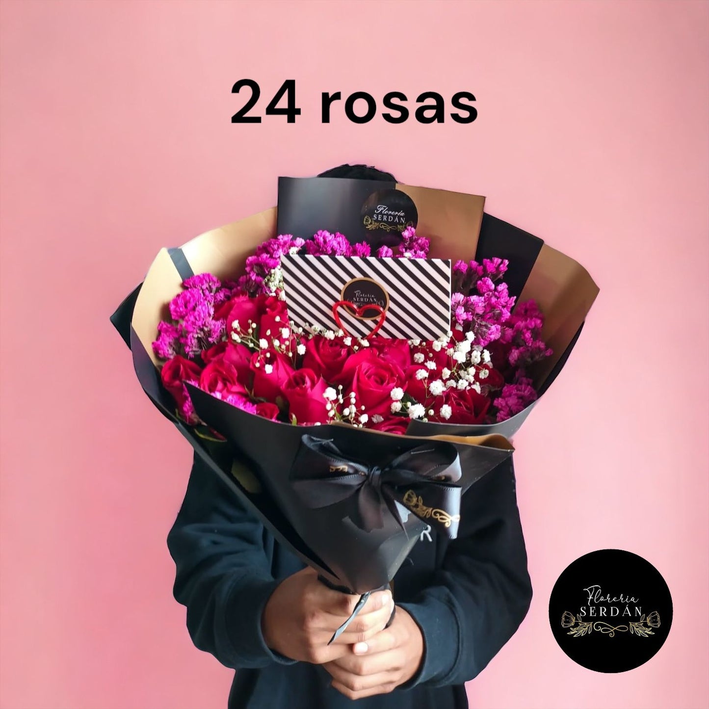 Ramo de 24 rosas