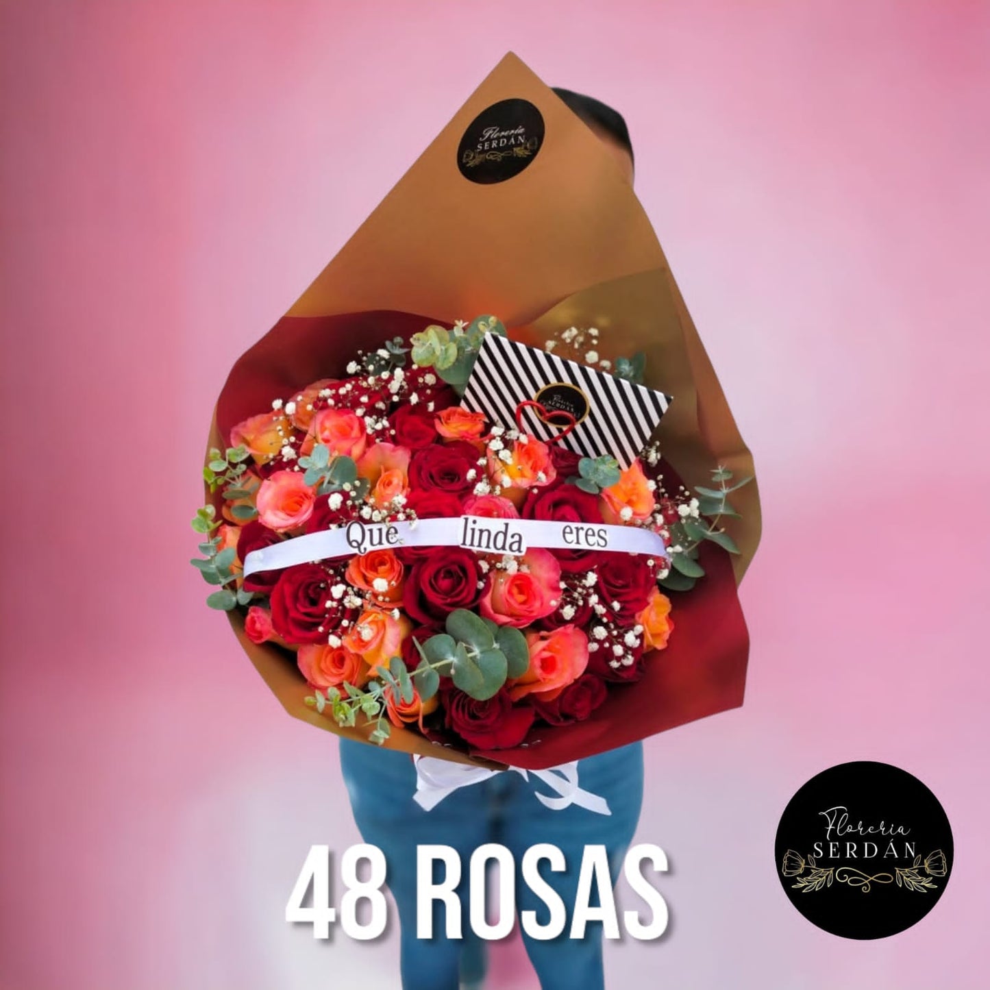 Ramo de 48 rosas