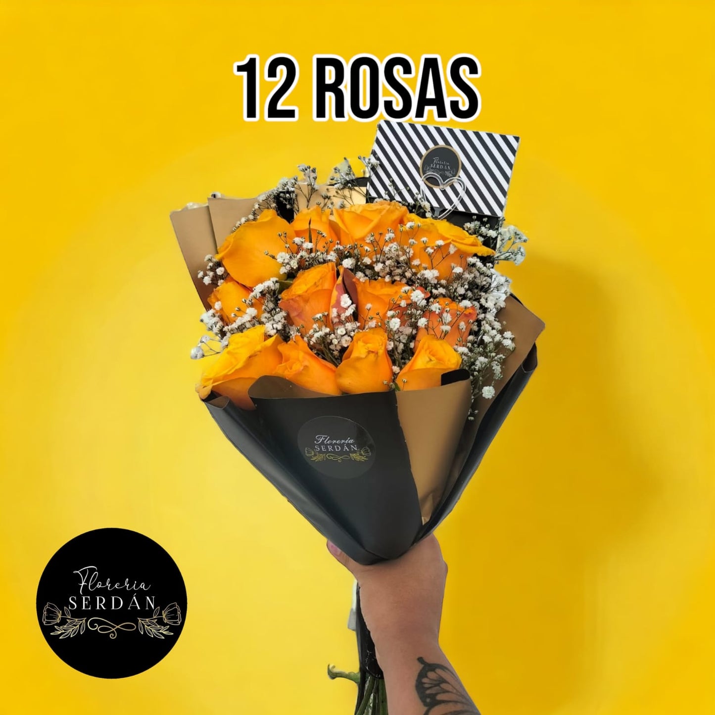 Ramo de 12 rosas