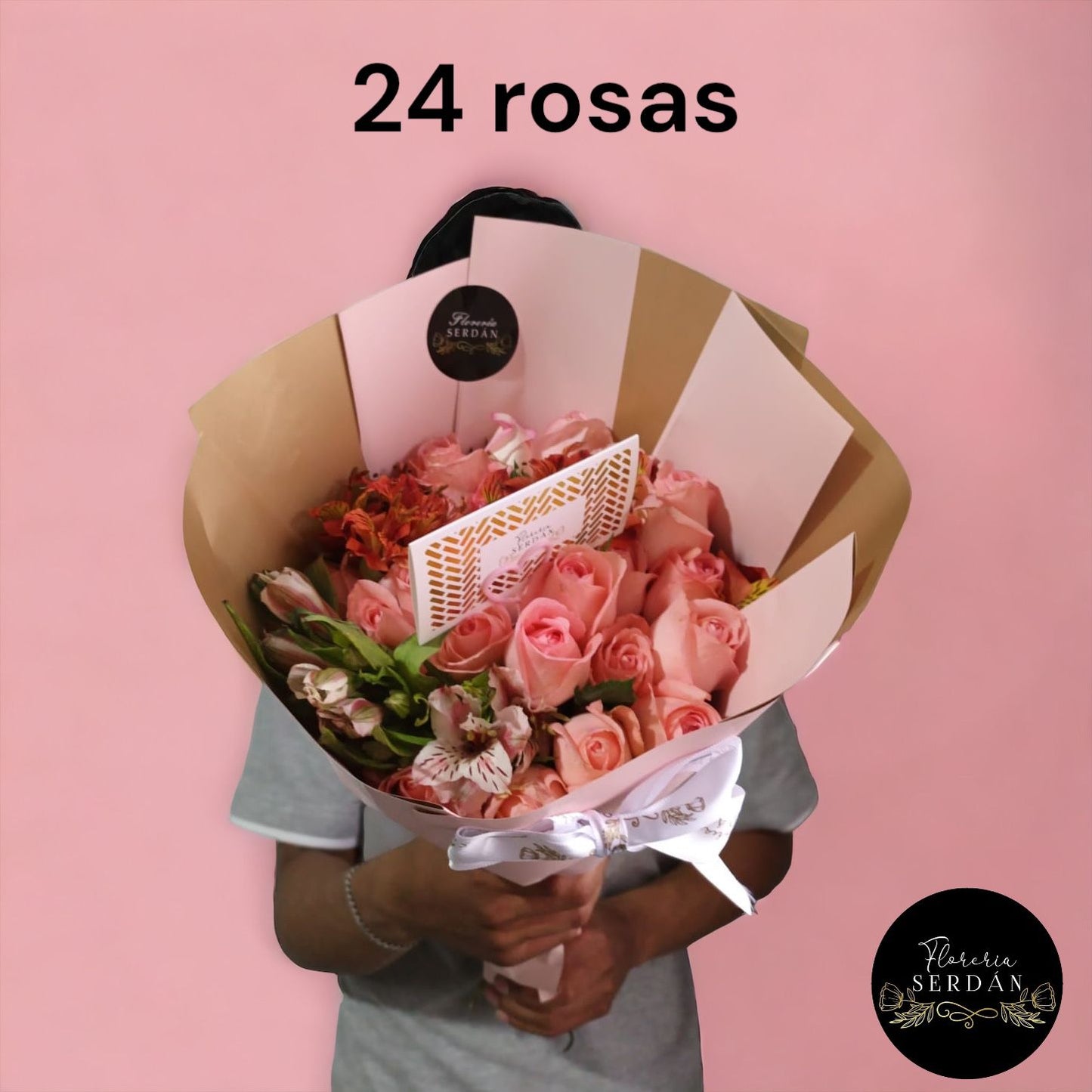 Ramo de 24 rosas