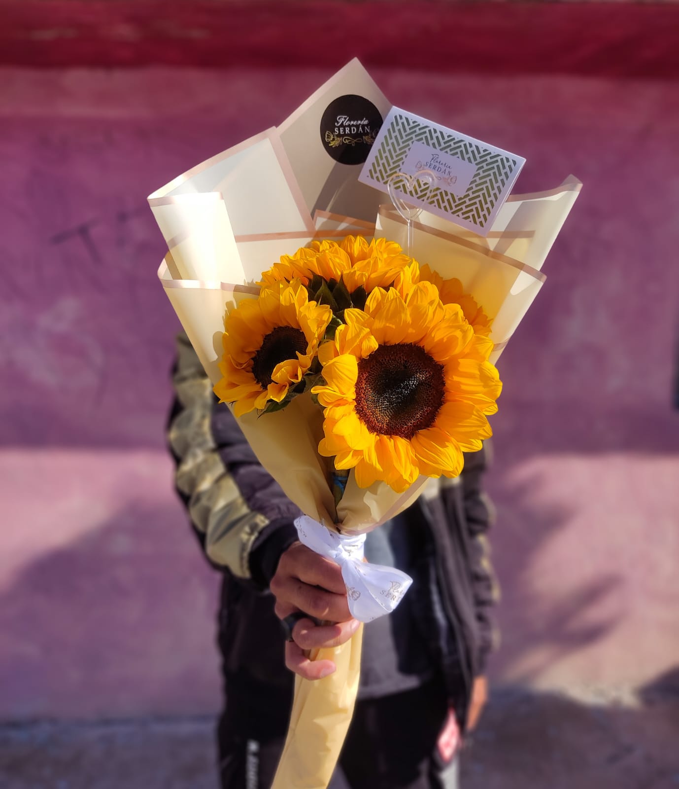 3 girasoles